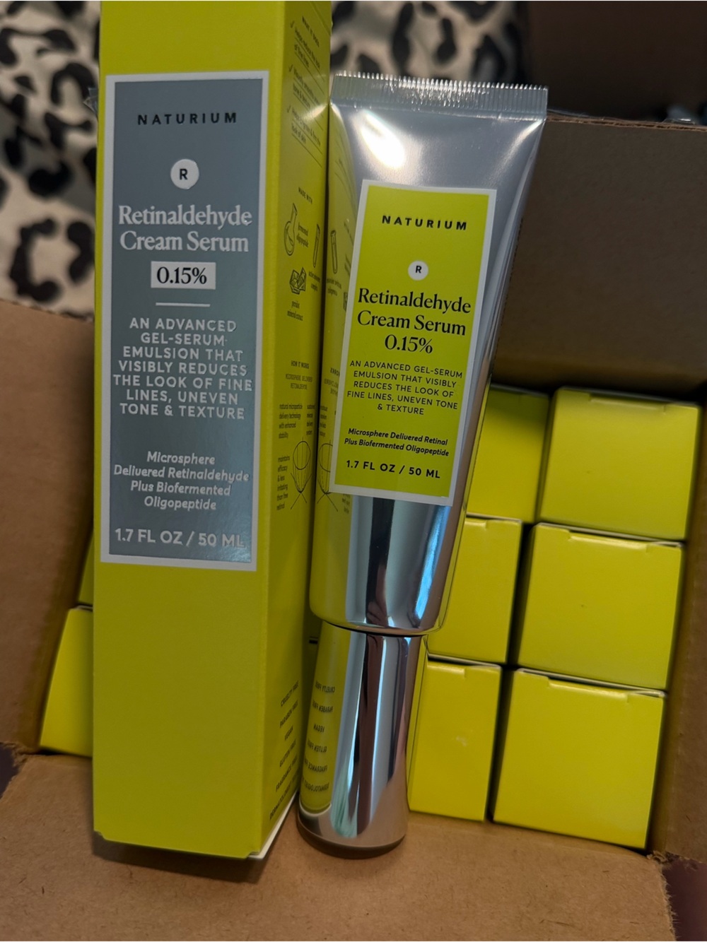Ulta Beauty Naturium Retinaldehyde Cream Serum Bundle of 4